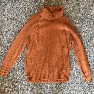 Burnt Orange Turtle Neck